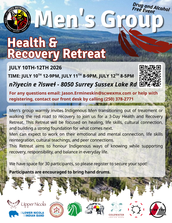 click to  Image for Men's Group Health &amp; Recovery Retreat