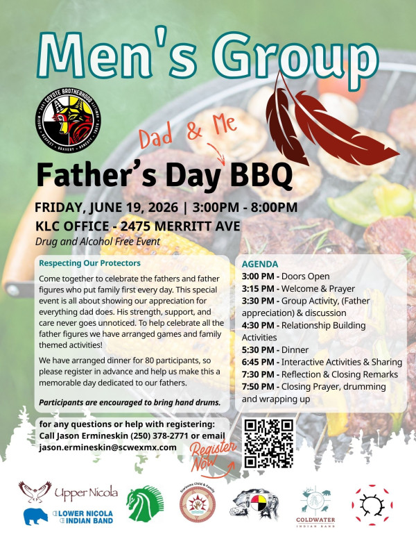 click to  Image for Men's Group BBQ